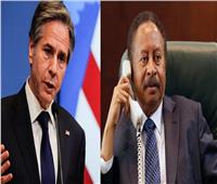 وزير الخارجية الأمريكي يبحث مع رئيس الوزراء السوداني النزاع في إثيوبيا
