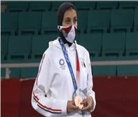 اللجنة الأولمبية: جيانا فاروق تعرضت للظلم وحصدت برونزية الكاراتية بالأولمبياد 
