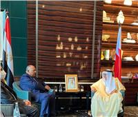 وزير الخارجية يبحث مع نظيره البحريني العلاقات الثنائية والمستجدات الإقليمية| صور