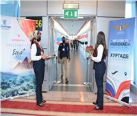 مدير مطار الغردقة يستقبل أولى الرحلات القادمة من روسيا    