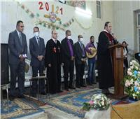 رئيس الإنجيلية يشارك في تنصيب راعي الكنيسة بسنورس الفيوم