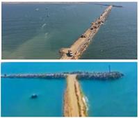 «النقل»: تطوير الحاجز الشرقي بميناء دمياط بتكلفة 500 مليون جنيه | صور