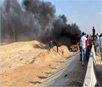 إصابة 3 في انقلاب سيارة على طريق السويس - القاهرة 