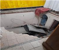 إصابة شخص نتيجة انهيار سقف عقار قديم بـ«الإسكندرية»