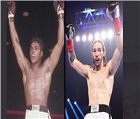 حفيد أسطورة الملاكمة محمد علي يفوز في أول مباراه له