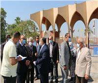 محافظ القاهرة يتفقد المنشآت الجديدة بجامعة حلوان     