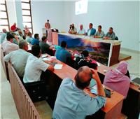 افتتاح الدورة التدريبية للعاملين بمشروع كارت الفلاح في البحيرة
