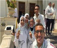 الأولمبية البحرينية تهنىء نظيرتها المصرية بميداليات أولمبياد طوكيو 