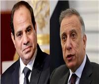 الرئيس السيسي يتلقى اتصالا هاتفيا من رئيس وزراء العراق