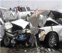 حوادث المنيا في أسبوع‎‎|مصرع وإصابة 4 في حادث تفحم سيارة بالطريق الصحراوي الشرقي