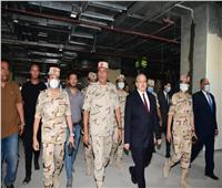 رئيسا الهيئة الهندسية للقوات المسلحة وجامعة القاهرة يتفقدان معهد الأورام بالشيخ زايد