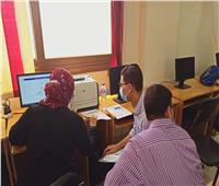 مكاتب تنسيق جامعة كفرالشيخ تستقبل طلاب المرحلة الأولى