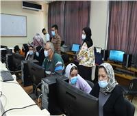 معامل التنسيق الإلكتروني بجامعة عين شمس تستقبل ١٢٣٩ طالبا في اليوم الثاني لتنسيق المرحلة الأولى
