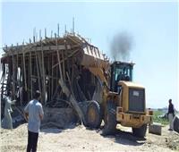 حملة لإزالة مخالفات البناء بجنوب بورسعيد 
