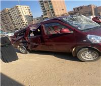 إصابة 3 أشخاص في انقلاب سيارة بالطريق الدائري بالمرج 