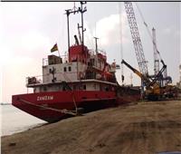 اقتصادية قناة السويس: تفريغ 3578 طن رخام بميناء غرب بورسعيد