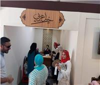 استمرار الإقبال على جناح الأزهر بمعرض الإسكندرية 