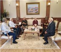 محافظ بورسعيد يلتقي وزير البترول الأسبق