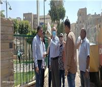 نائب محافظ القاهرة يتفقد أعمال تطوير شجرة مريم