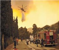 تجدد الحرائق فى اليونان.. و«جريس» يقتل 11 بـالمكسيك