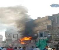 اندلاع حريق بمطعم بفارسكور في دمياط
