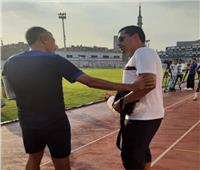 بعد حسم الدورى .. هيثم فاروق يفاجئ لاعبى الزمالك فى التدريبات 