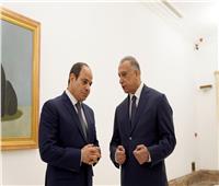 الكاظمي: نقدر دور مصر بقيادة الرئيس السيسي لتحقيق أمن واستقرار المنطقة