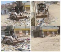 رفع 380 طن من تجمعات القمامة اليومية في أوسيم بالجيزة | صور