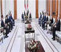 الرئيس السيسي: تقديم الدعم الكامل للشعب العراقي في كافة المجالات