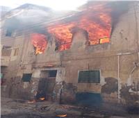 صور| السيطرة على حريق نشب داخل شقة سكنية بدمنهور 