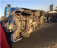 إصابة شخصين في حادث تصادم بطريق مصر الإسماعيلية الصحراوي 