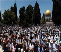 45 ألفًا يؤدون صلاة الجمعة في المسجد الأقصى المبارك