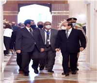 الرئيس السيسي يثمن العلاقات بين مصر وقبرص
