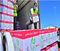 تخصيص 26 ألف كرتونة غذائية ضمن قافلة «أبواب الخير» التي دشنها الرئيس 