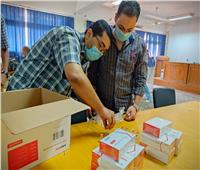 رئيس جامعة المنيا يتابع انتظام تطعيم الطلاب بلقاح كورونا