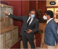 وزير السياحة السعودي يزور المتحف المصري بالتحرير| صور