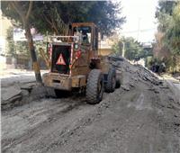 متابعة لأعمال رصف وتطوير شوارع مدينة الحوامدية 