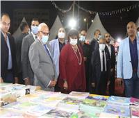 وزيرة الثقافة ومحافظ بورسعيد يفتتحان معرض الكتاب الرابع بالمدينة الباسلة