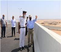 محافظ جنوب سيناء يتابع المراحل النهائية لملحمة تطوير الطريق الدائري