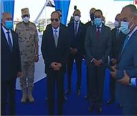 الرئيس السيسي يشهد أهم خطوات تطوير الموانئ البترولية | فيديو 