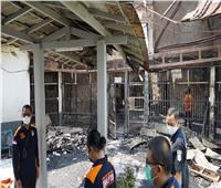 مصرع 41 شخصًا في حريق بسجن مكتظ في إندونيسيا
