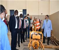 معهد وردان يستقبل وكيل وزارة النقل السودانية ومدير عام سكك حديد السودان