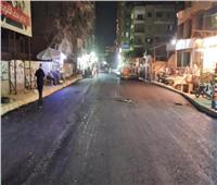 حملات إنارة ومرافق وإشغالات ونظافة ورصف بحي الهرم | صور