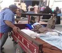 مدير مستشفى المطرية يعلق على صورة مريض داخل صندوق تروسيكل بالدقهلية 