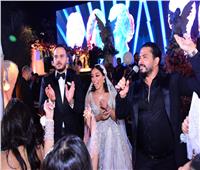 رامي عياش ومصطفى حجاج  في زفاف كريم كوهية و لينا فارس