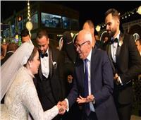 أول تصريح من عريس بورسعيد بعد حضور المحافظ لحفل زفافه 