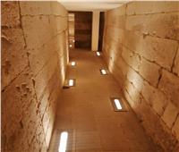 جولة لبوابة أخبار اليوم  داخل المقبرة الجنوبية للملك زوسر بسقارة عقب افتتاحها