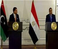 مدبولي: مصر مستمرة فى تقديم كل الدعم السياسى والاقتصادى لليبيا