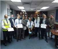 مصر للطيران.. تكريم العاملين بالخدمات الأرضية لنجاحهم في تجديد «الايزاجو»