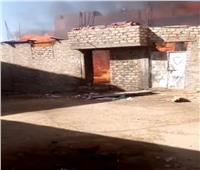 السيطرة على حريق اندلع في ورشة موبيليا بأسوان دون وقوع خسائر بشرية